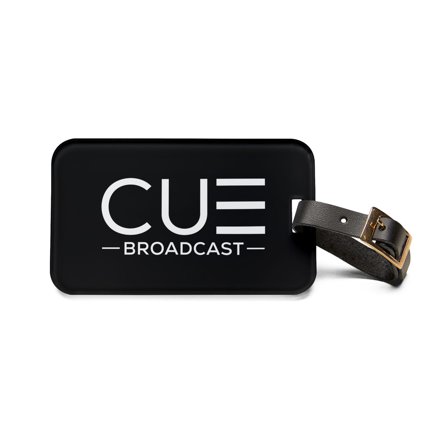 CUE Broadcast Luggage Tag | Stylish Travel Accessory