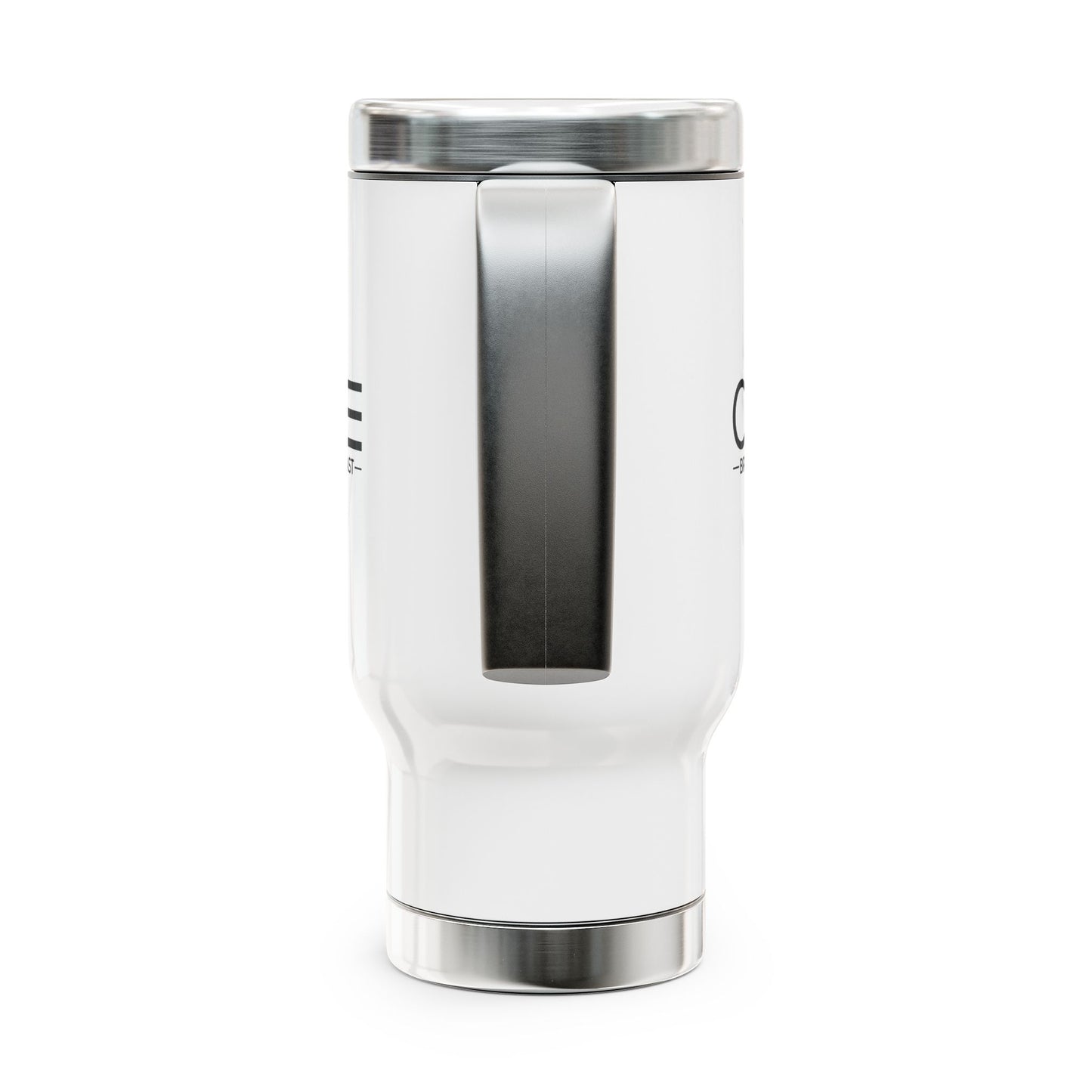 CUE 14oz Stainless Steel Travel Mug - Ideal for Coffee Lovers