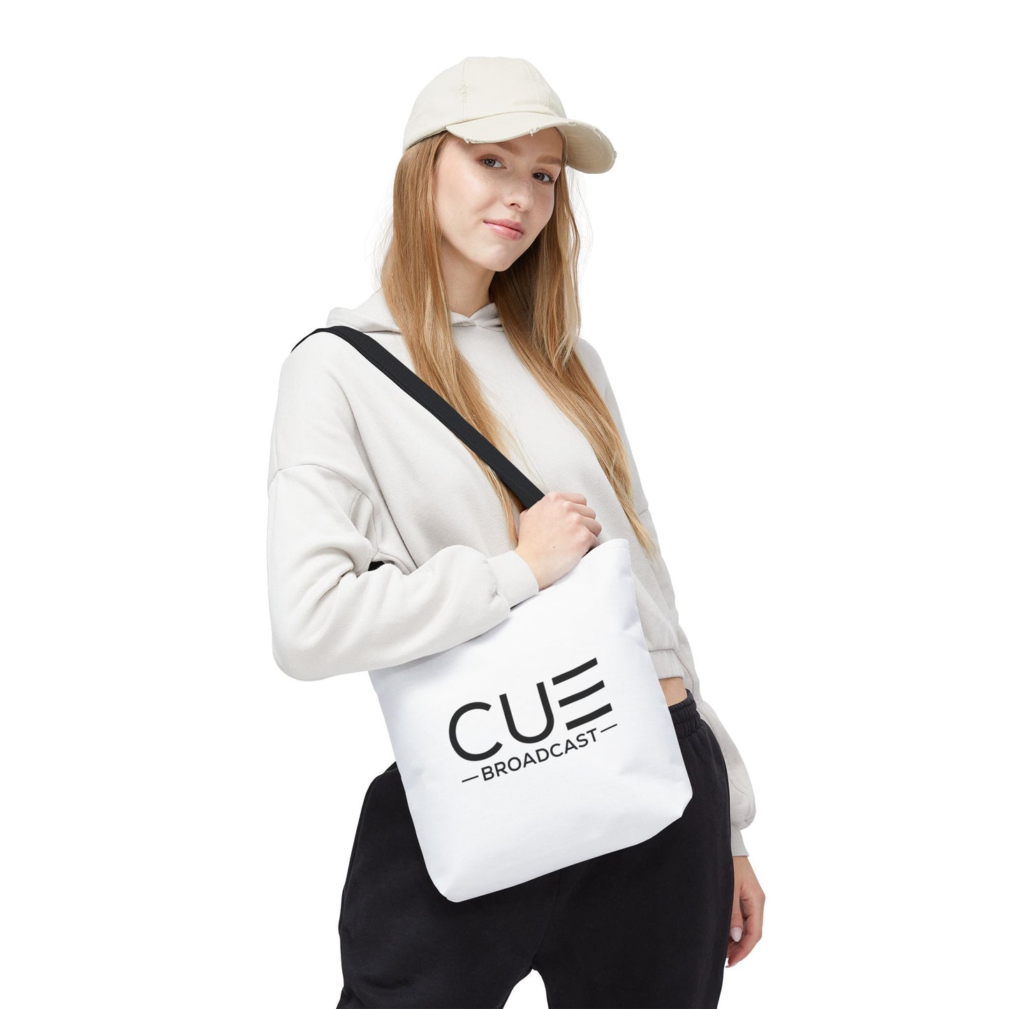 CUE Broadcast Tote Bag - Stylish & Functional Bag for Daily Use