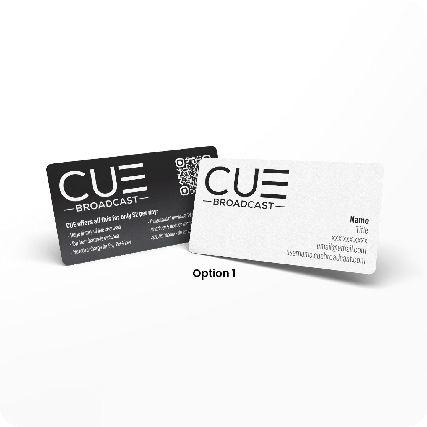 Business Cards - 3 Design Options